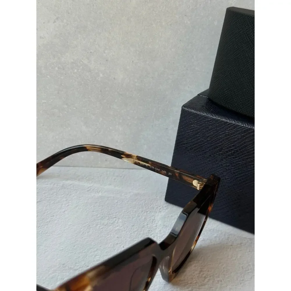 NEW Prada PR23ZS Square Sunglasses in Brown Havana